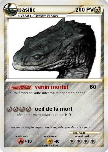 Pokemon basilic
