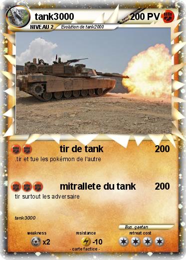 Pokemon tank3000