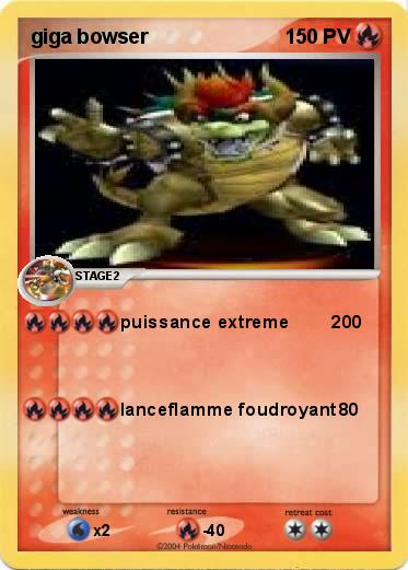 Pokemon giga bowser 