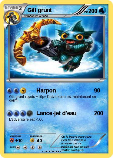 Pokemon Gill grunt