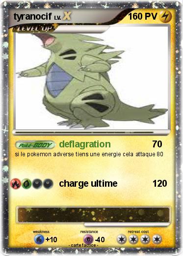 Pokemon tyranocif