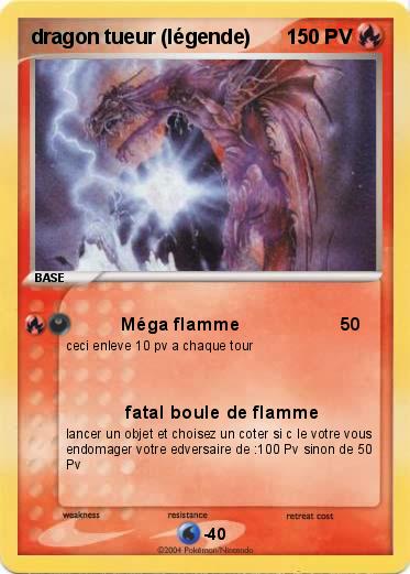 Pokemon dragon tueur (légende)