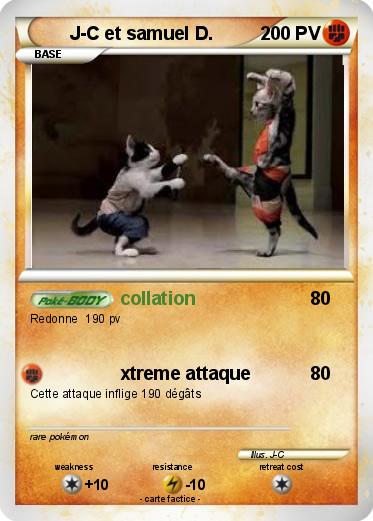 Pokemon J-C et samuel D.