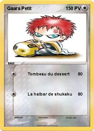Pokemon Gaara Petit