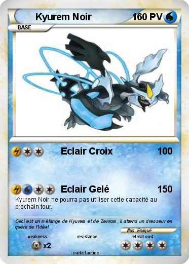 Pokemon Kyurem Noir