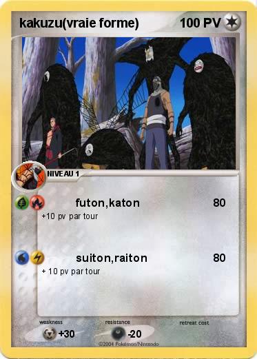 Pokemon kakuzu(vraie forme)