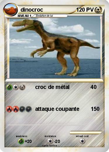 Pokemon dinocroc