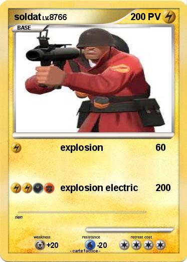 Pokemon soldat