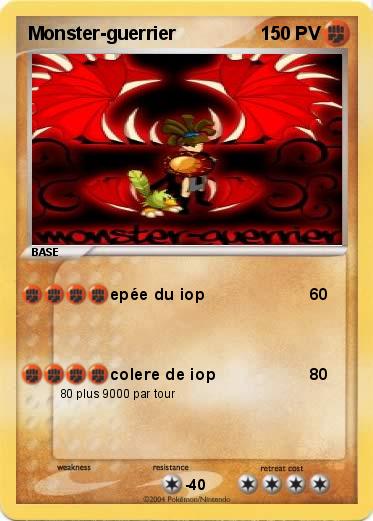 Pokemon Monster-guerrier