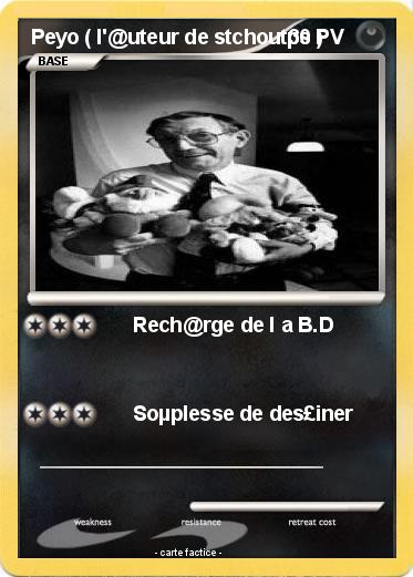 Pokemon Peyo ( l'@uteur de stchoutps )