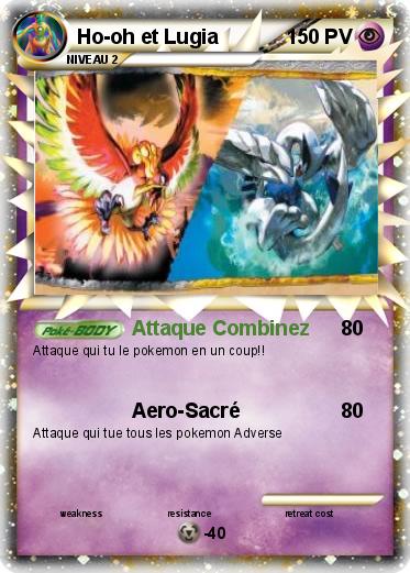 Pokemon Ho-oh et Lugia