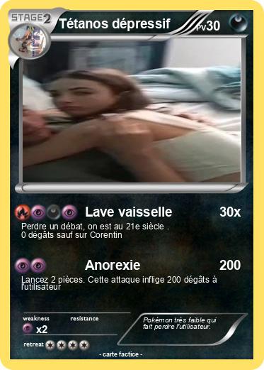 Pokemon Tétanos dépressif