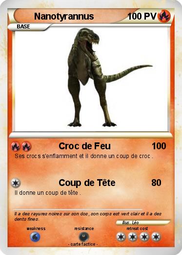 Pokemon Nanotyrannus