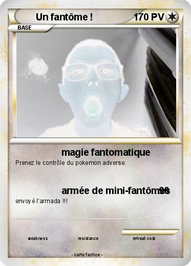 Pokemon Un fantôme !