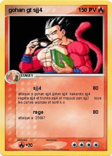 Pokemon gohan gt sjj4