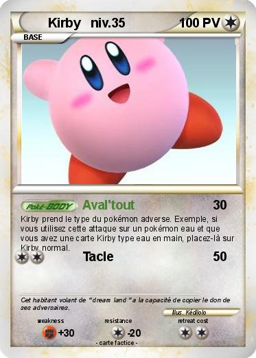 Pokemon Kirby   niv.35