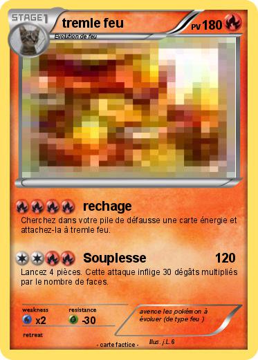 Pokemon tremle feu