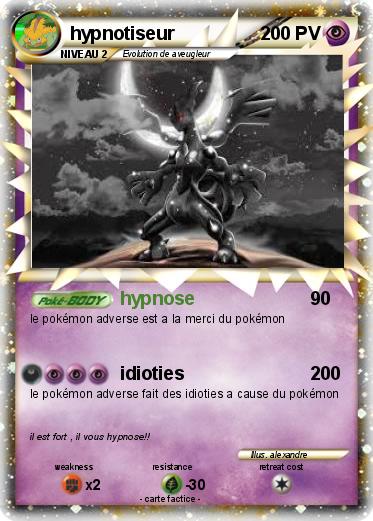 Pokemon hypnotiseur