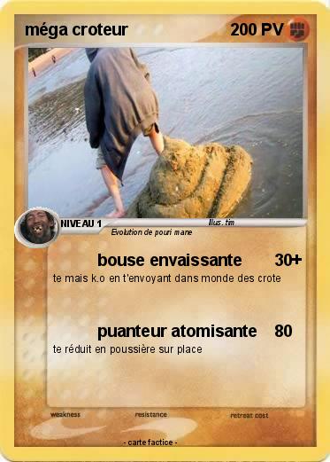 Pokemon méga croteur