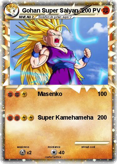 Pokemon Gohan Super Saiyan 3