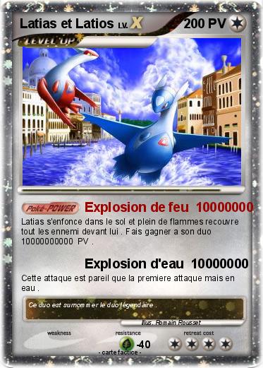 Pokemon Latias et Latios