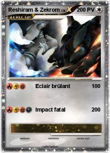 Pokemon Reshiram & Zekrom