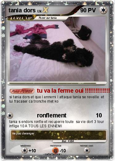Pokemon tania dors