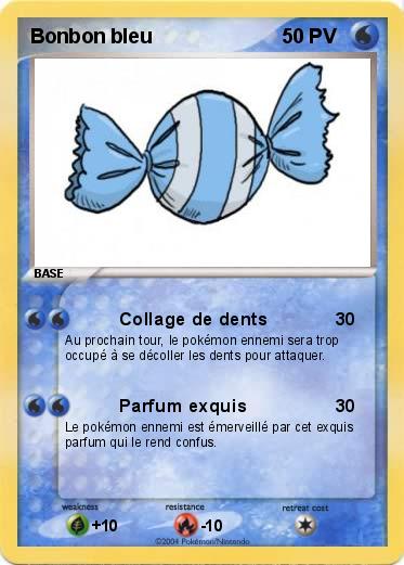 Pokemon Bonbon bleu