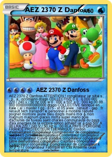 Pokemon AEZ 2370 Z Danfoss