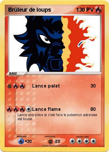 Pokemon Brûleur de loups
