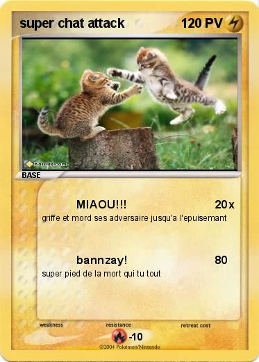 Pokemon super chat attack