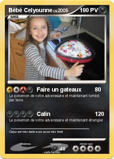 Pokemon Bébé Celyounne