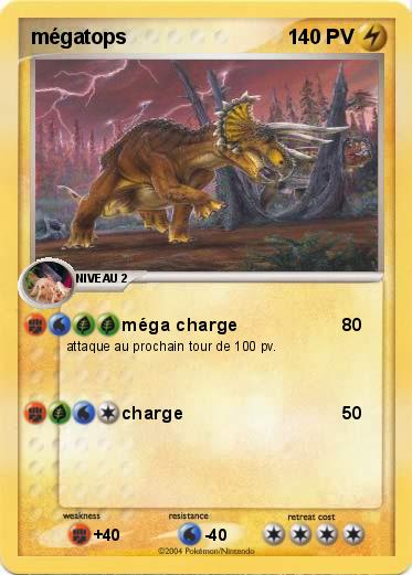 Pokemon mégatops