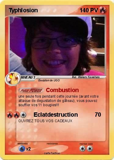 Pokemon Typhlosion