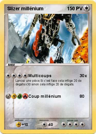 Pokemon Slizer millénium