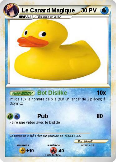Pokemon Le Canard Magique