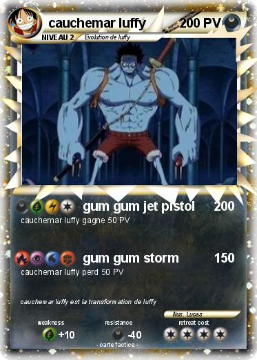 Pokemon cauchemar luffy