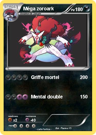 Pokemon Méga zoroark