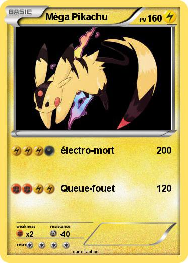 Pokemon Méga Pikachu