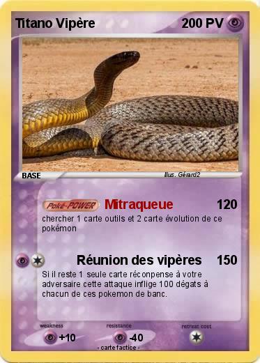 Pokemon Titano Vipère