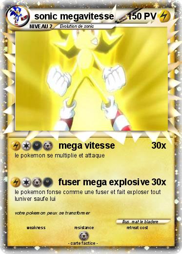 Pokemon sonic megavitesse