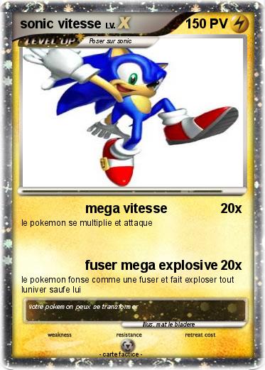 Pokemon sonic vitesse