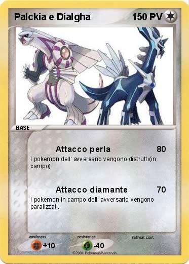 Pokemon Palckia e Dialgha