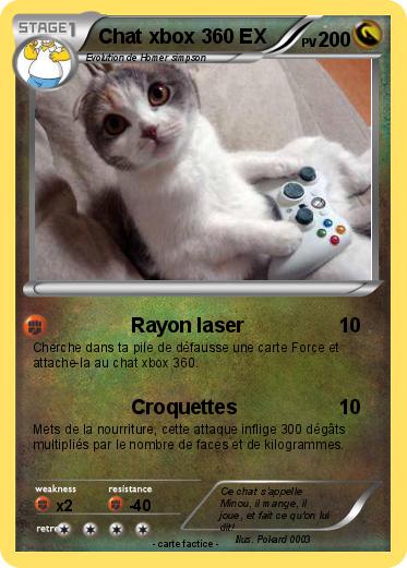 Pokemon Chat xbox 360 EX