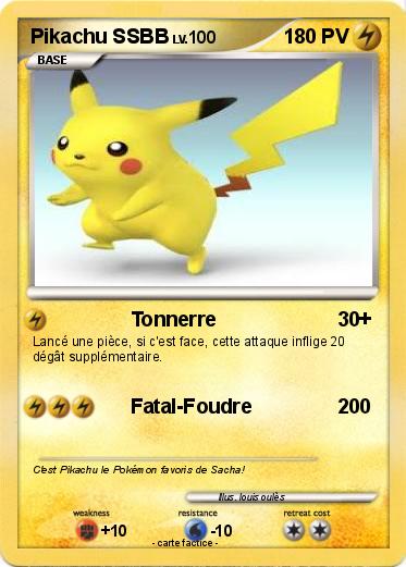 Pokemon Pikachu SSBB