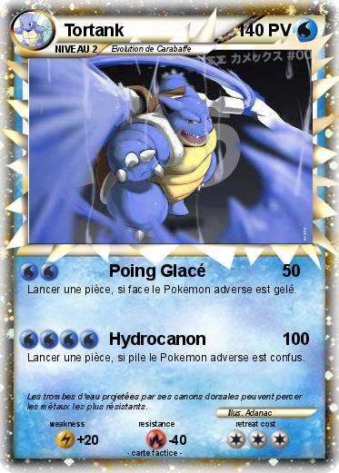 Pokemon Tortank