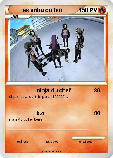 Pokemon les anbu du feu