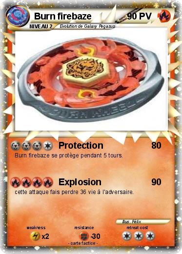 Pokemon Burn firebaze