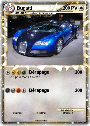 Pokemon Bugatti