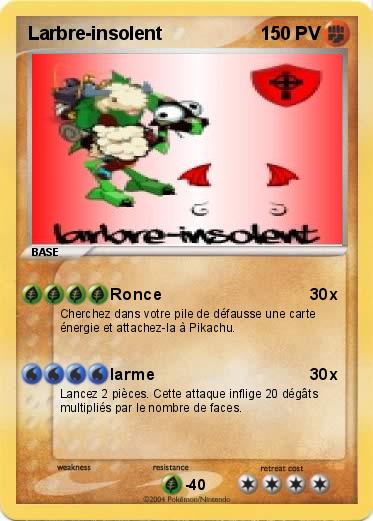 Pokemon Larbre-insolent